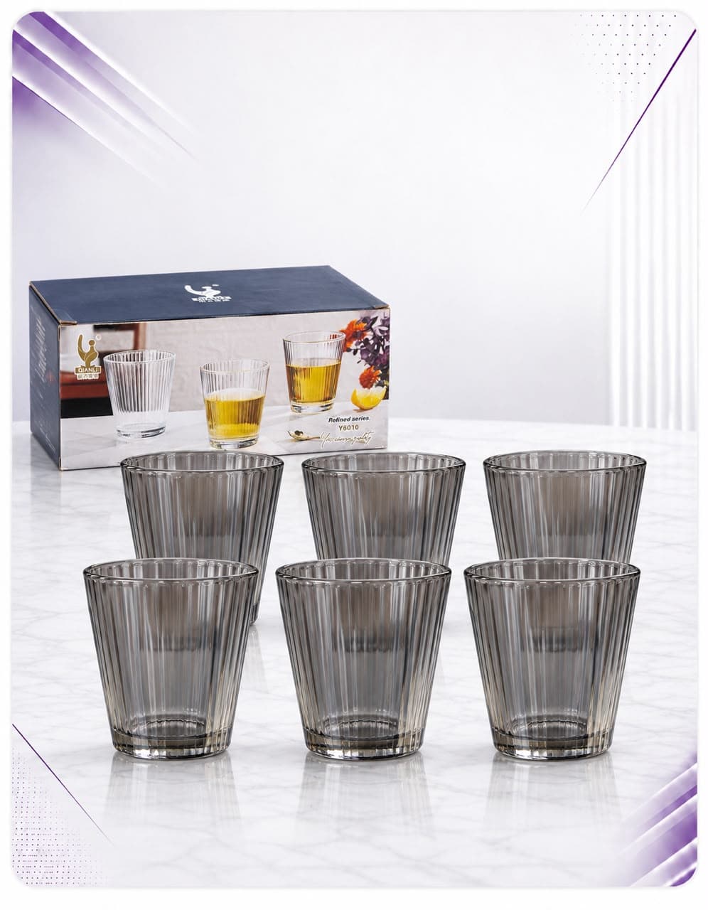 Set gotash për ujë Qianli  – 6/1