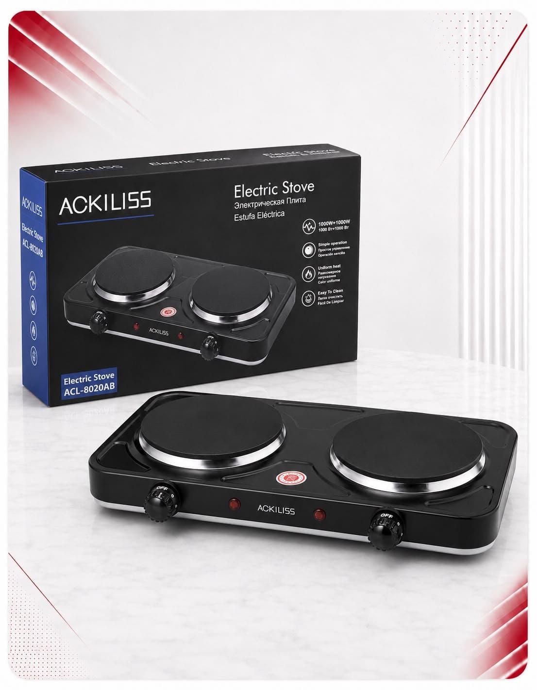 Reshov Elektrik Ackiliss me Dy Pllaka